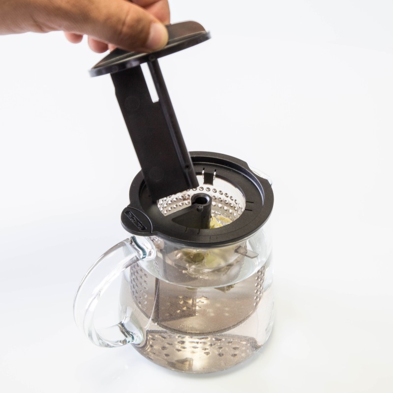 Dzbanek z zaparzaczem Tea Control 1 l czerwony finum Dzbanek z zaparzaczem Tea Control 1 l czerwony finum