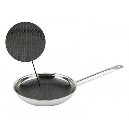 Patelnia stalowa z powłoką non-stick 3D AX-Acive Inox 20 cm Ilsa