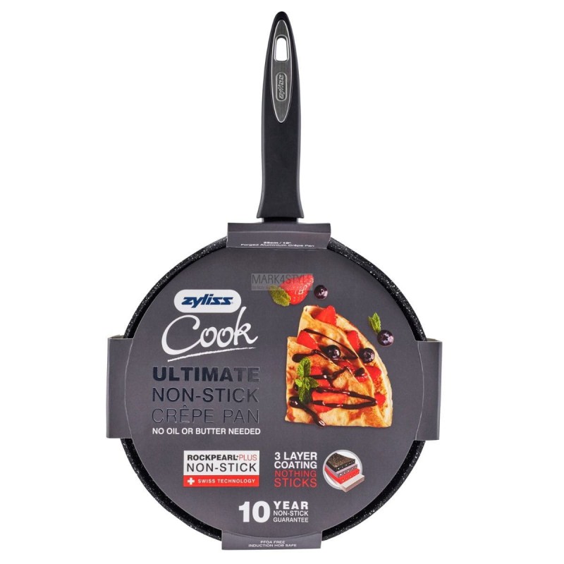 Zyliss Patelnia naleśnikowa kuta Cook z powłoką non-stick 25 cm