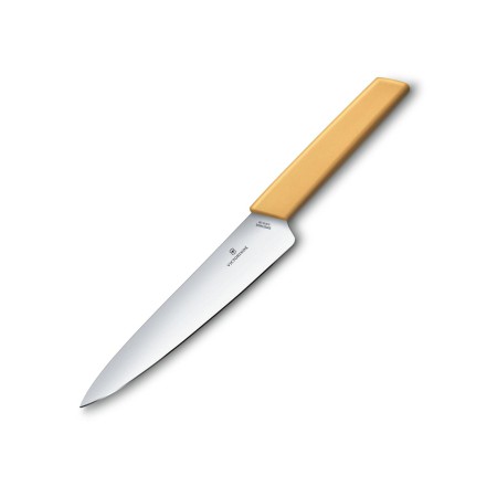 Nóż do plastrowania 19 cm Swiss Modern żółty Victorinox
