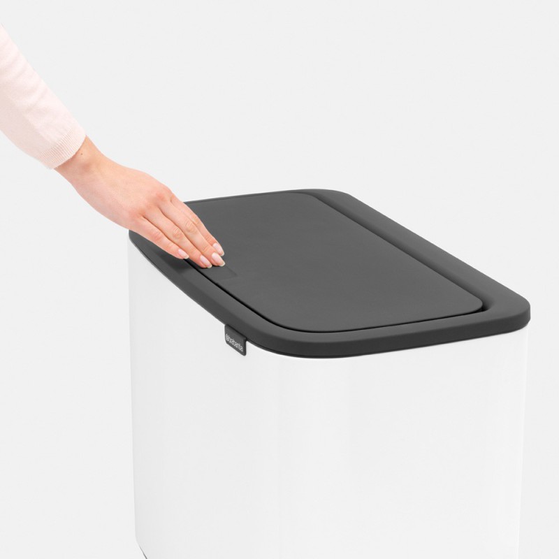 Brabantia Kosz BO TouchBin 11+23 l biały Brabantia Kosz BO TouchBin 11+23 l biały