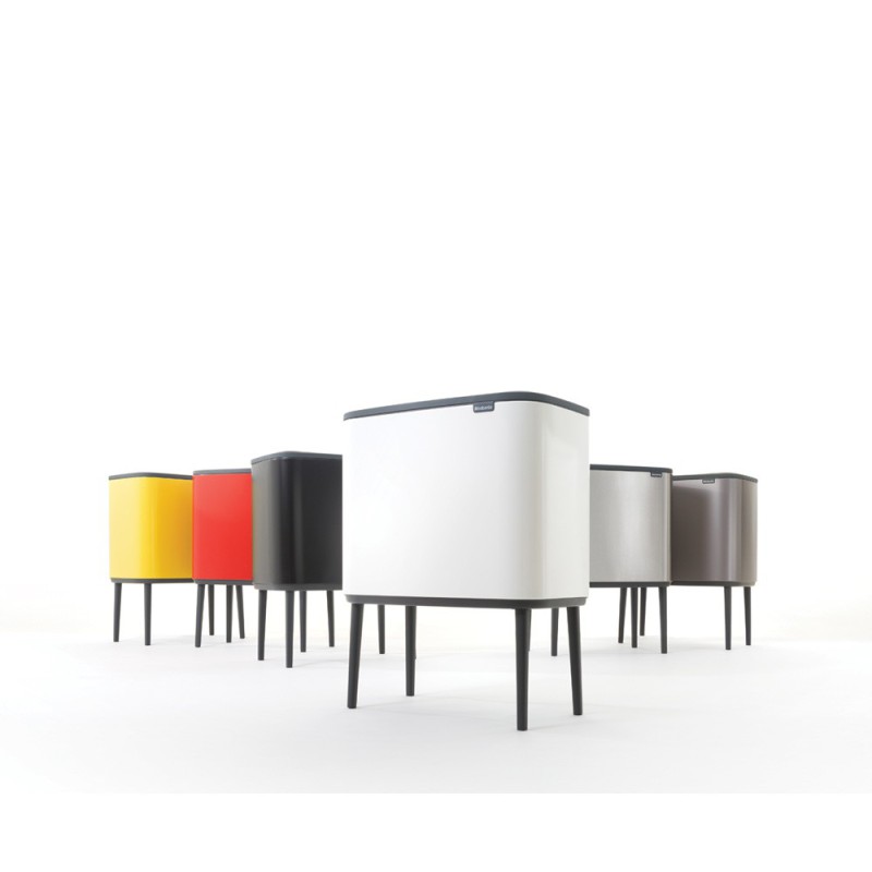 Brabantia Kosz BO TouchBin 11+23 l biały Brabantia Kosz BO TouchBin 11+23 l biały
