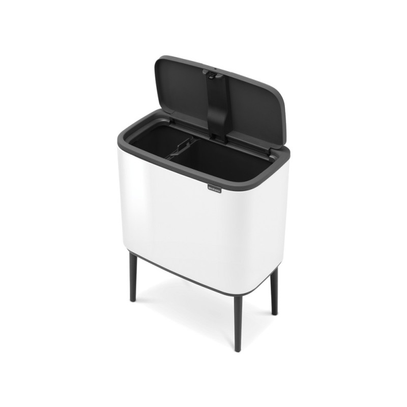 Brabantia Kosz BO TouchBin 11+23 l biały Brabantia Kosz BO TouchBin 11+23 l biały