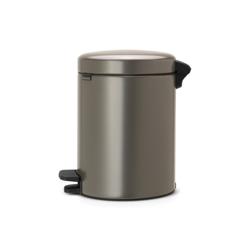 Brabantia Kosz pedałowy NewIcon 5 l platynowy Brabantia Kosz pedałowy NewIcon 5 l platynowy
