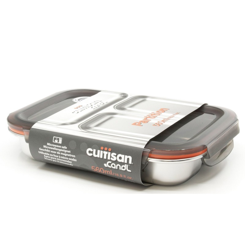 Pojemnik na żywność LunchBox To Go CromoSteel 560 ml Cuitisan Pojemnik na żywność LunchBox To Go CromoSteel 560 ml Cuitisan