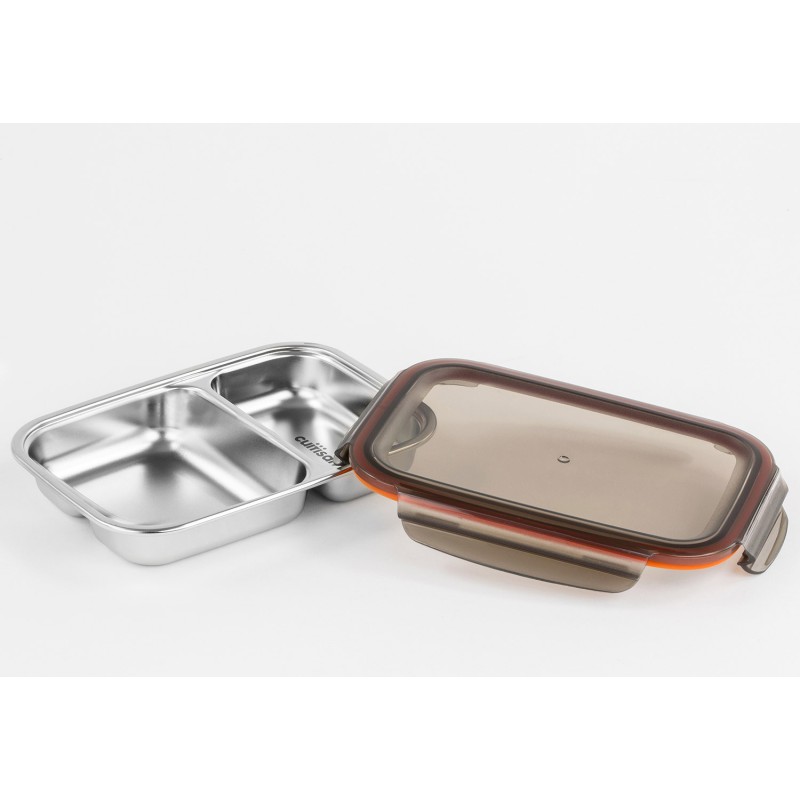 Pojemnik na żywność LunchBox To Go CromoSteel 700 ml Cuitisan Pojemnik na żywność LunchBox To Go CromoSteel 700 ml Cuitisan