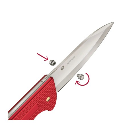 Nóż składany Evoke Alox czerwony Victorinox