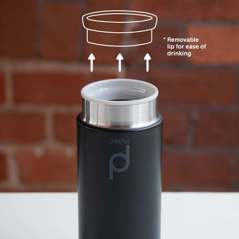 Termos Midi-Cap 300 ml czarny Grunwerg