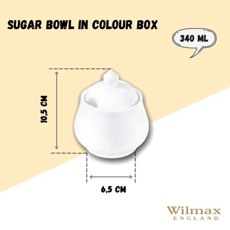 Cukiernica porcelanowa Solo 0,34 l WILMAX England