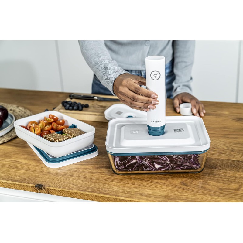Zestaw próżniowy FRESH & SAVE, startowy szklany L Zwilling