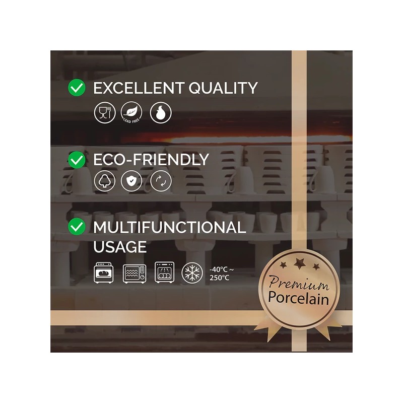 Pojemnik na żywność porcelanowy Zen Premium 320 ml Candl