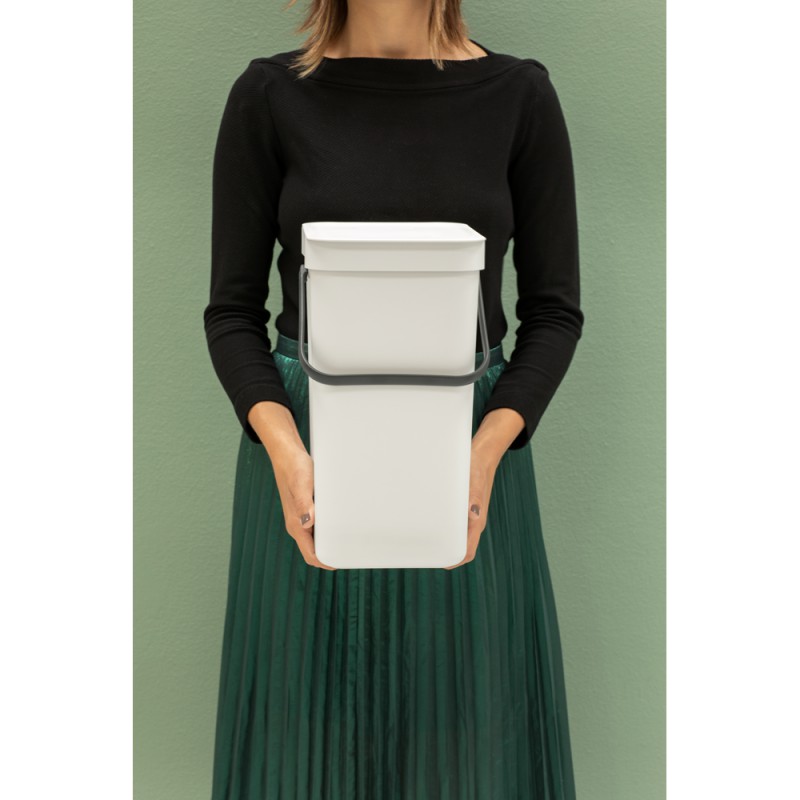 Brabantia Kosz Sort & Go 12 l light grey
