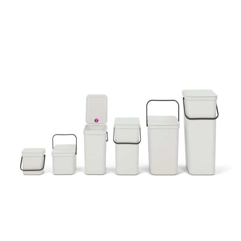Brabantia Kosz Sort & Go 12 l light grey