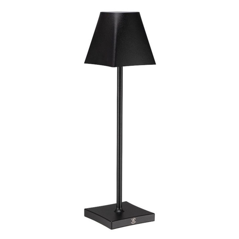 Lampa stołowa LED Etere czarna ładowana USB - Le Coq Porcelaine - ILSA