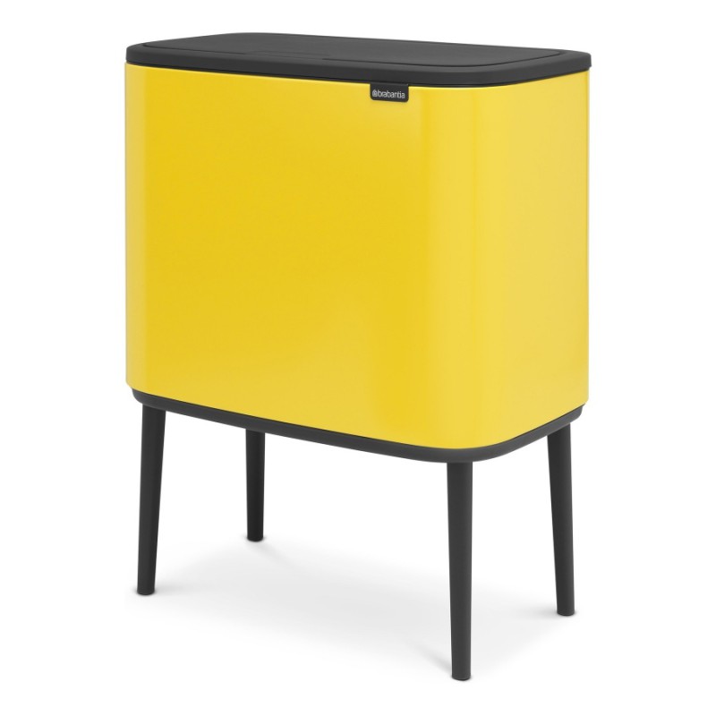 Brabantia Kosz BO TouchBin 11+11+11 l żółty