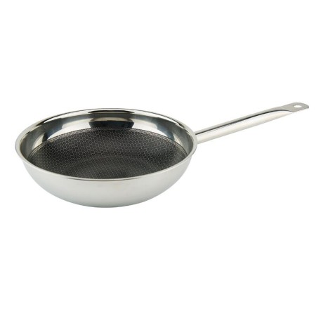 Wok stalowy z powłoką non-stick 3D AX-Acive Inox 28 cm Ilsa