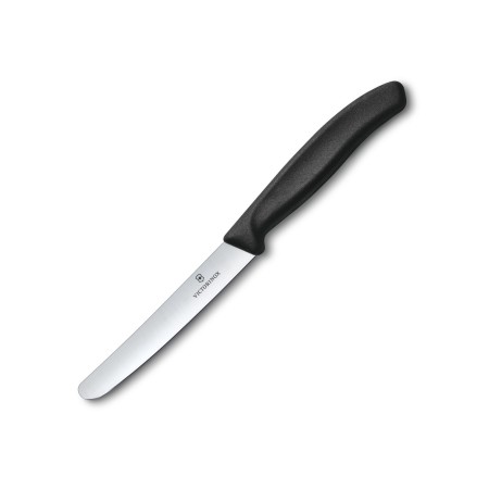 Victorinox Nóż z zaokrąglonym ostrzem 11 cm czarny