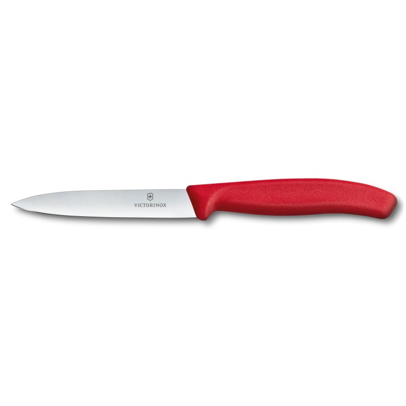 Victorinox Nóż do warzyw 10 cm szpic czerwony