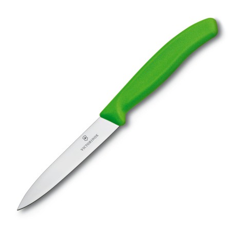 Victorinox Nóż do warzyw 10 cm szpic zielony