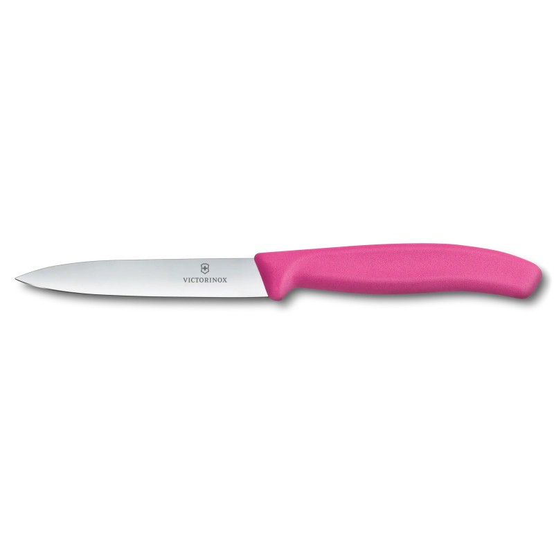 Victorinox Nóż do warzyw 10 cm szpic różowy