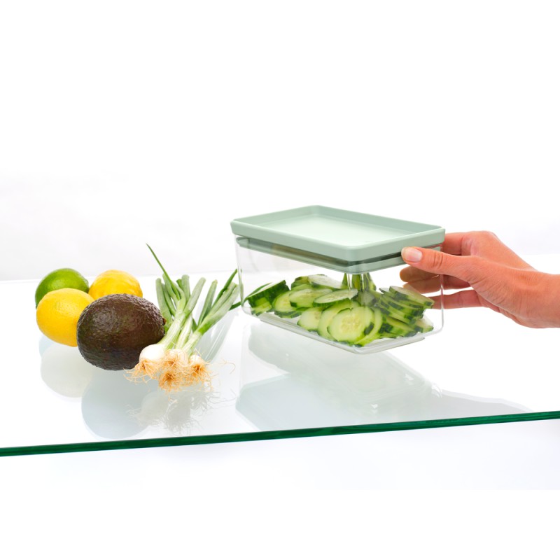 Brabantia Tasty+ Zestaw Tarek i Krajalnic z pojemnikiem, zielony