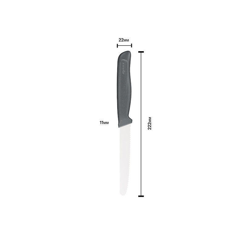 Nóż z ząbkowanym ostrzem 11 cm Comfort Zyliss