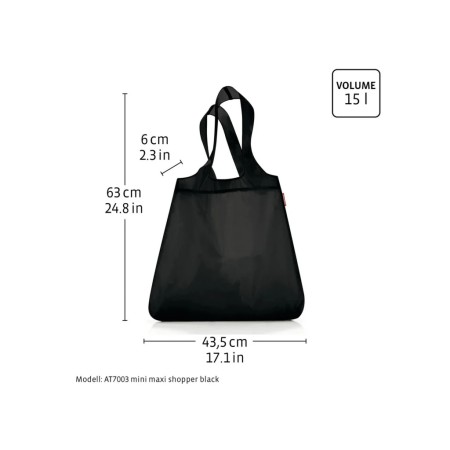 Reisenthel Siatki na zakupy 3 szt. Mini Maxi 15 l Animal