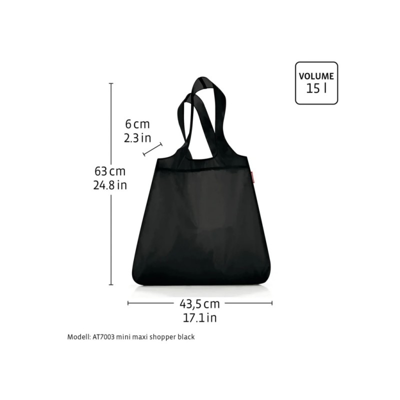 Reisenthel Siatka na zakupy Mini Maxi 15 l Leo Macchiato