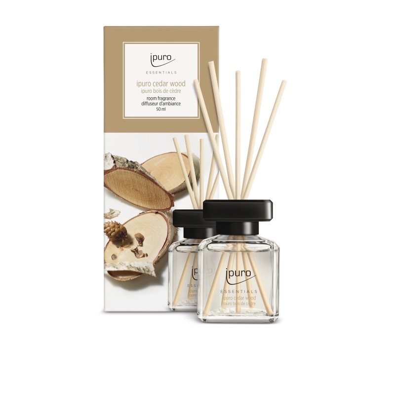 Zapach do domu z patyczkami Cedar Wood 50 ml ipuro
