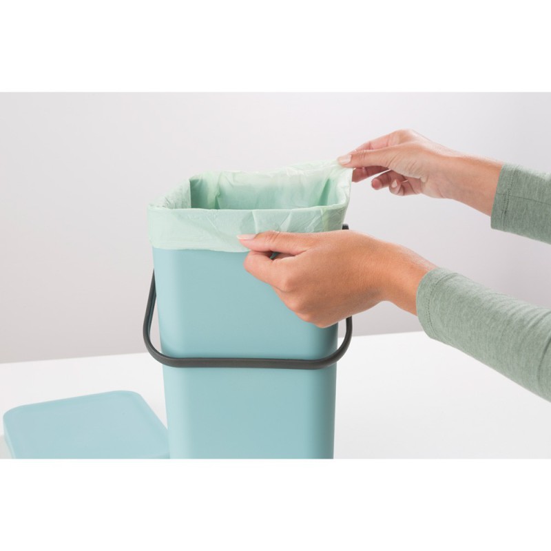 Brabantia Kosz Sort & Go 12 l miętowy Brabantia Kosz Sort & Go 12 l miętowy