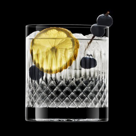 Szklanki do whisky Diamante 380 ml komplet 4 szt. Luigi Bormioli