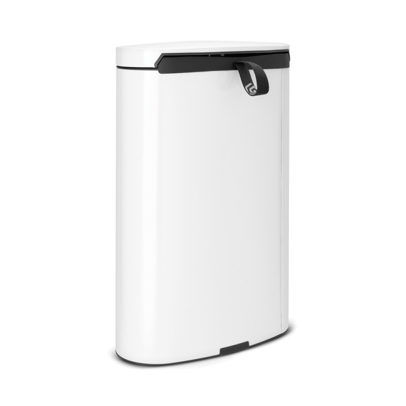 Brabantia kosz pedałowy FlatBack+ 40L biały Brabantia kosz pedałowy FlatBack+ 40L biały