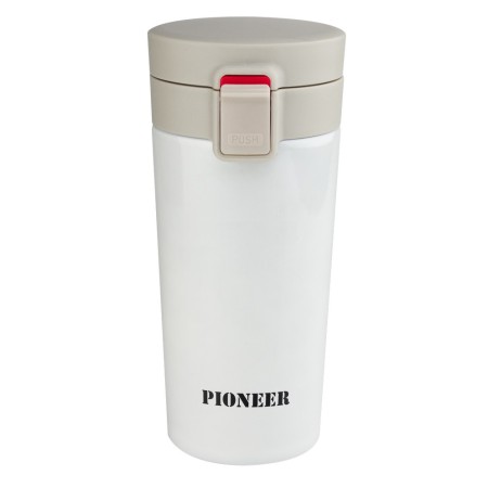 Kubek termiczny Pioneer Lock 380 ml biały Grunwerg